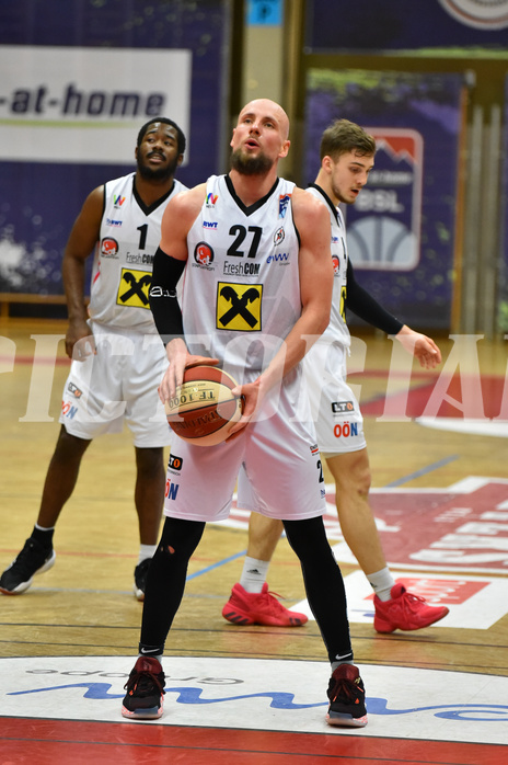 Basketball Superliga 2020/21, Grunddurchgang 16. Runde Flyers Wels vs. St. Pölten