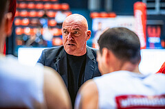 Basketball, Win2Day Superliga 2022/23, Grunddurchgang 5.Runde, BC GGMT Vienna, Raiffeisen Flyers Wels, Aramis Naglic (Head Coach)