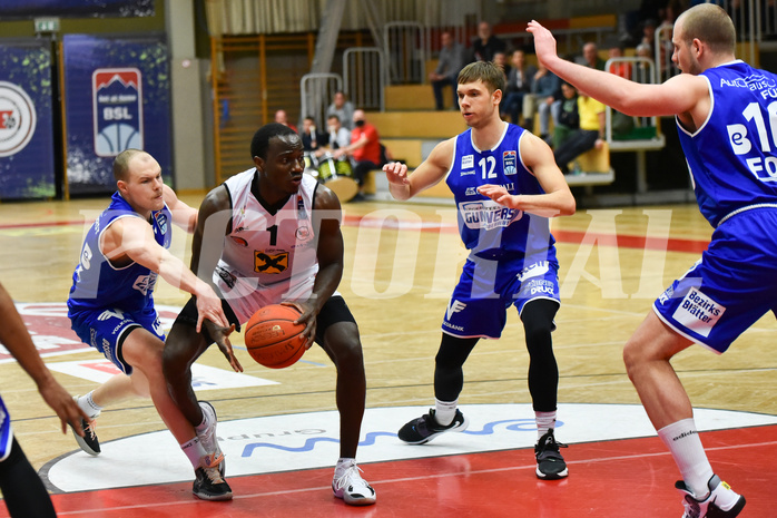 Basketball Superliga 2021/22, Grunddurchgang 18. Runde Flyers Wels vs. Oberwart