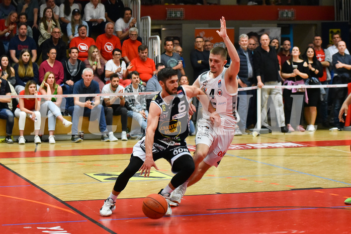 Win2Day Basketball Superliga 2022/23, Playoff,
Semifinale Spiel 2, Flyers Wels vs Swans Gmunden,
