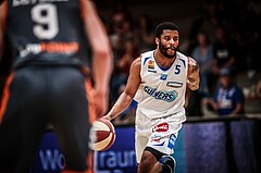 Basketball, ABL 2017/18, Grunddurchgang 35.Runde, Oberwart Gunners, Klosterneuburg Dukes, Jerome Seagears (5)