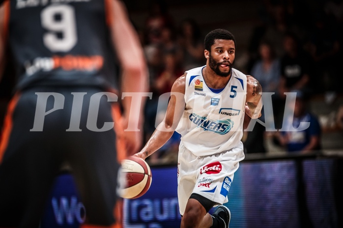 Basketball, ABL 2017/18, Grunddurchgang 35.Runde, Oberwart Gunners, Klosterneuburg Dukes, Jerome Seagears (5)