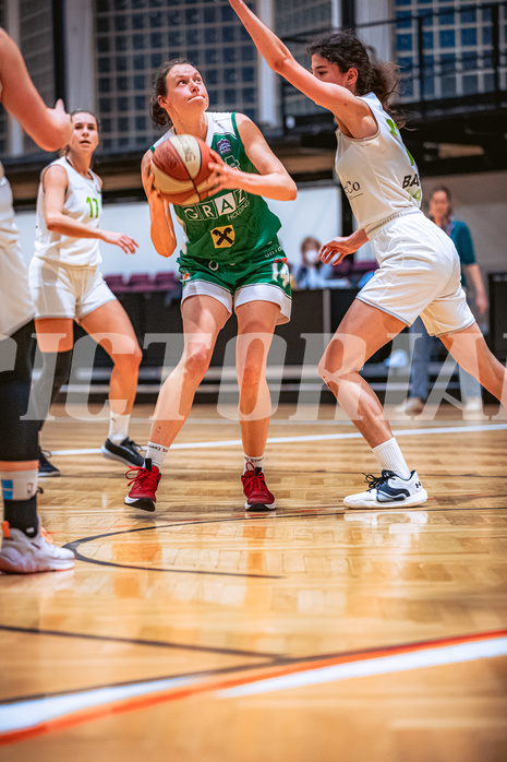 Basketball Austria Damen Cup 2021/22, Cup Viertelfinale Basket Flames vs. UBI Graz
