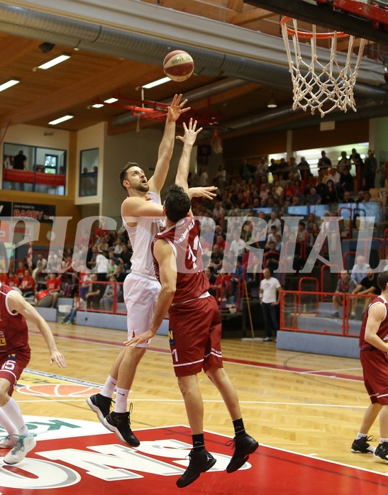 Basketball ABL 2015/16 Grunddurchgang 35.Runde Traiskirchen Lions vs. WBC Wels