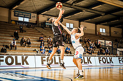Basketball, bet-at-home Basketball Superliga 2020/21, Grunddurchgang, 4. Runde, Oberwart Gunners, Raiffeisen Flyers Wels, Erwin Zulic (11)