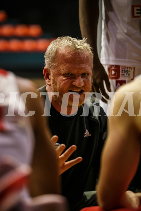 Basketball, bet-at-home Basketball Superliga 2020/21, Grunddurchgang 7. Runde, BC Vienna, Oberwart Gunners, Luigi Gresta (Head Coach)