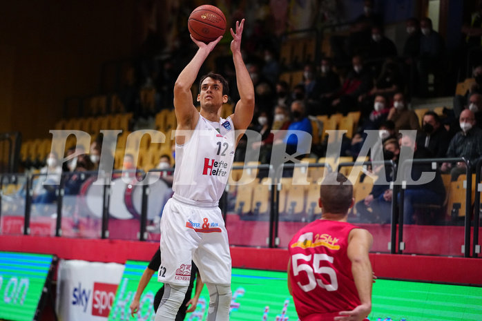 Basketball Superliga 2021/22, Grundduchgang 13.Runde , Kapfenberg  vs. Traiskirchen


