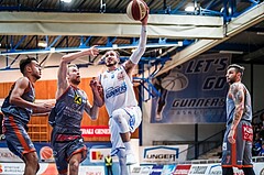 Basketball, ABL 2018/19, Grunddurchgang 5.Runde, Oberwart Gunners, Fürstenfeld Panthers, Hayden Thomas Lescault (11)