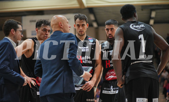 Basketball Superliga 2024/25, Playoffs, Viertelfinale Spiel 1 Oberwart Gunners vs. Kapfenberg Bulls


