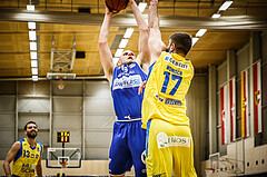 Basketball, bet-at-home Basketball Superliga 2021/22, Grunddurchgang 15.Runde, SKN St. Pölten Basketball, Oberwart Gunners, Renato Poljak (16)