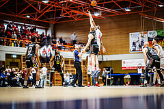 Basketball, Win2Day Superliga 2024/25, Playoffs Viertelfinale Spiel 4, BBC Nord Dragonz, Flyers Wels, Renato Poljak (16), Rayshawn Mart (3)