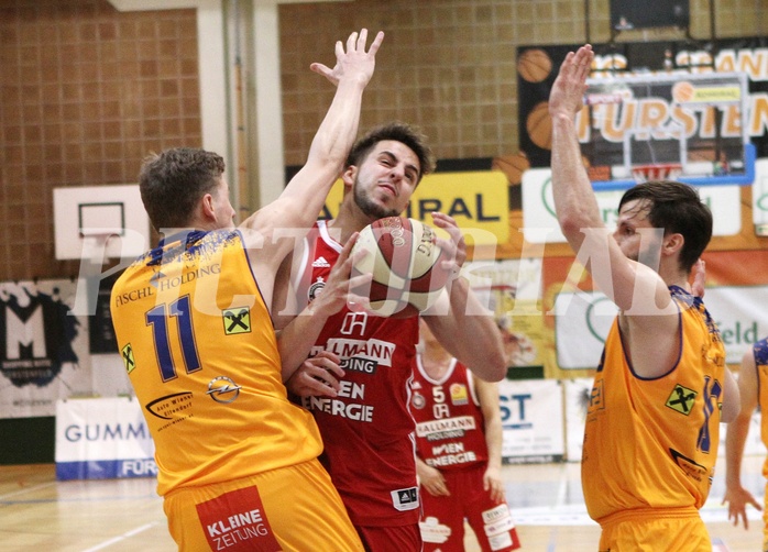 Basketball ABL 2017/18 Grunddurchgang 32.Runde  Fürstenfeld Panthers vs BC Vienna
