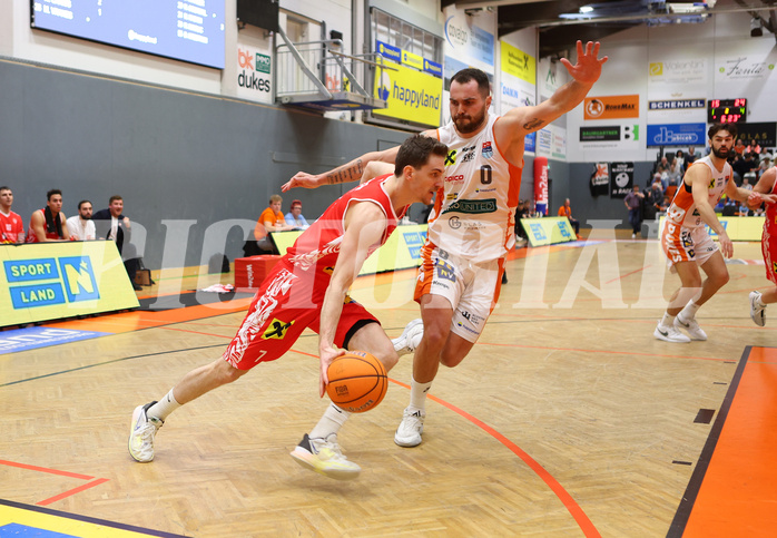Basketball Superliga 2024/25, 6.Plazierungsrunde Klosterneuburg Dukes vs. TRaiskirchen Lions