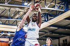 Basketball, ABL 2018/19, Grunddurchgang 7.Runde, Oberwart Gunners, Kapfenberg Bulls, Christopher Tawiah (14)