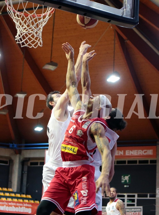 Basketball Superliga 2020/21,  Grunddurchgang 13.Runde, BC Vienna vs. Traiskirchen Lions