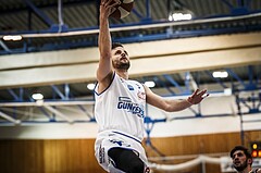 Basketball, ABL 2018/19, Playoff HF Spiel 2, Oberwart Gunners, Gmunden Swans, Hannes Ochsenhofer (9)