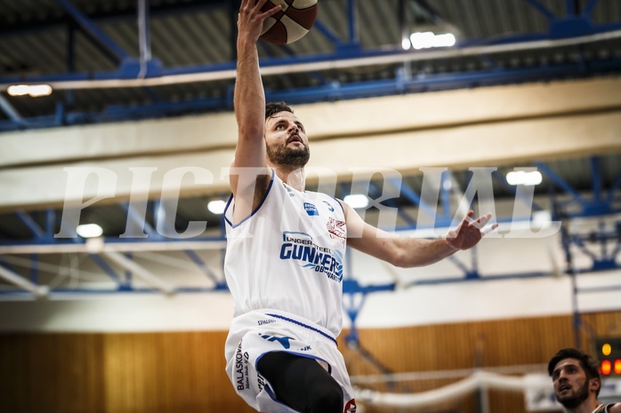 Basketball, ABL 2018/19, Playoff HF Spiel 2, Oberwart Gunners, Gmunden Swans, Hannes Ochsenhofer (9) Basketball, ABL 2018/19, Playoff HF Spiel 2, Oberwart Gunners, Gmunden Swans, Hannes Ochsenhofer (9)