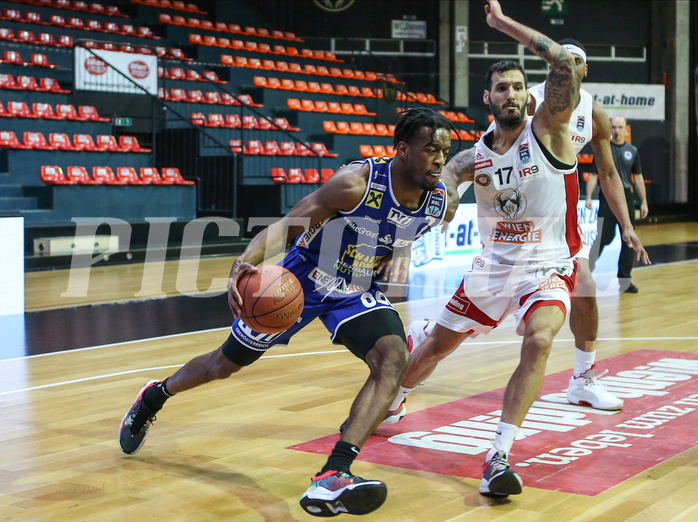 Basketball Superliga 2021/22, Grunddurchgang 18.Runde BC Vienna vs. Gmunden Swans


