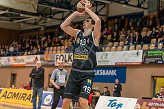 Basketball, ABL 2017/18, Grunddurchgang 23.Runde, Oberwart Gunners, Traiskirchen Lions, Jozo Brkic (19)
