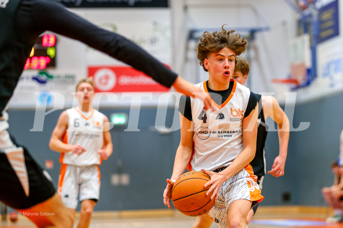14.12.2024 Österreichischer Basketballverband 2024/25, SLMU16, Basket Dukes vs. Raiders Tirol BLACK
