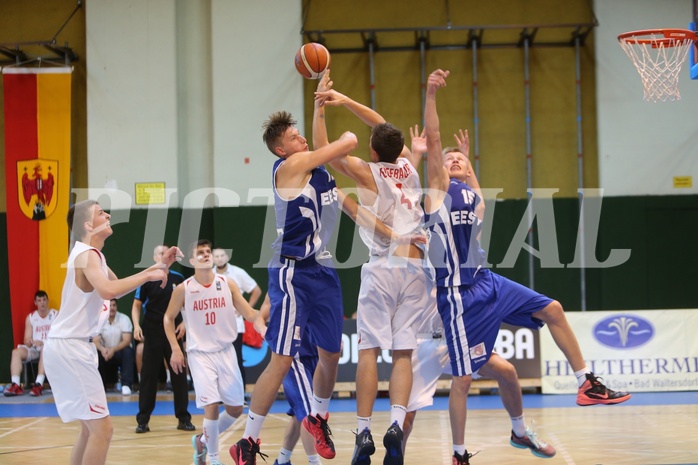 Basketball FIBA U18 European Championship Men 2015 DIV B Team Austria vs. Team Estonia


