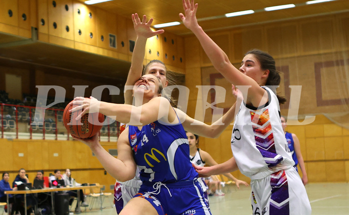 Basketball Damen Superliga 2022/23, Grunddurchgang 11.Runde Vienna United vs. DBB LZ OÖ


