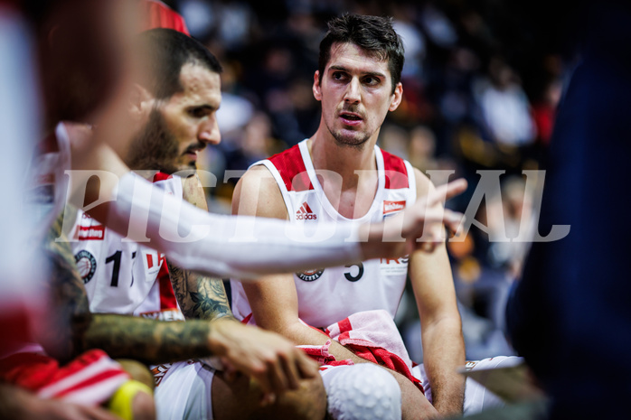 Basketball, Win2Day Superliga 2023/24, Grunddurchgang 8.Runde, BC Vienna, Vienna Timberwolves, Bogic Vujosevic (5)