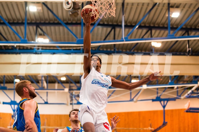 Basketball, ABL 2017/18, Grunddurchgang 2.Runde, Oberwart Gunners, UBSC Graz, Gregg Denzel (9)