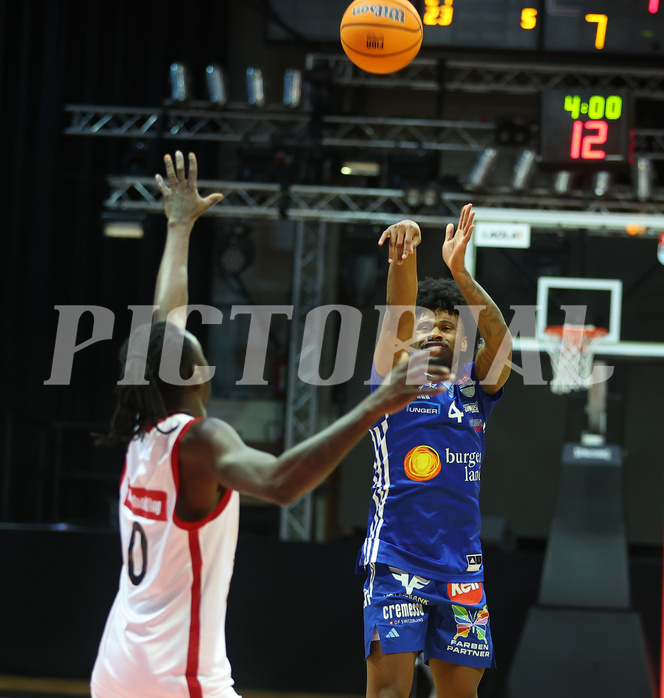 Basketball Superliga 2024/25, Gruunddurchgang 18.Runde BC Vienna vs. Oberwart Gunners


