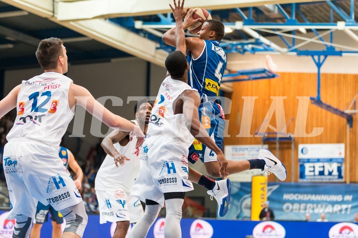 Basketball, CUP 2017 , Finale, Oberwart Gunners, Kapfenberg Bulls, Kareem Jamar (4)