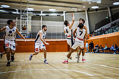 Basketball, Basketball Zweite Liga 2024/25, Grunddurchgang 3.Runde, Vienna Timberwolves, Vienna United, Marius Witzmann (11)