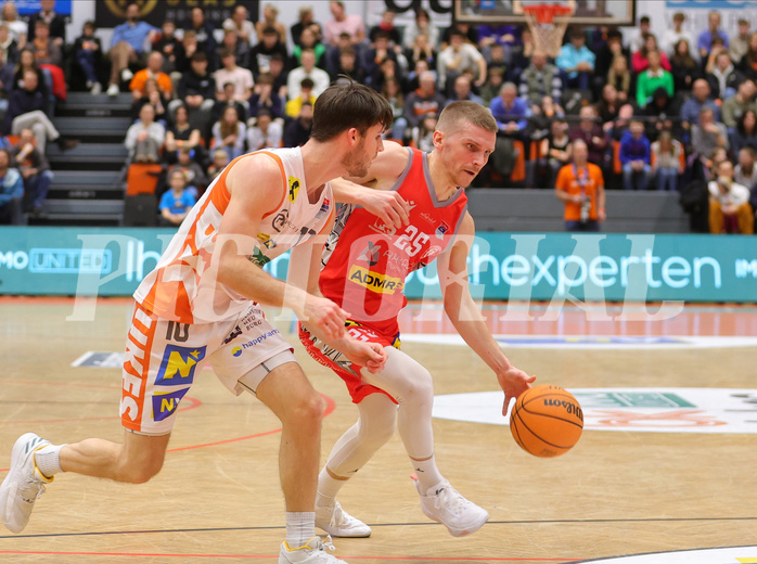 Basketball Superliga 2023/24, Grunddurchgang 22.Runde Klosterneuburg Dukes vs. Traiskirchen Lions



