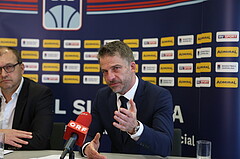 Basketball Superliga 2019/20, Pressekonferenz vs. 


