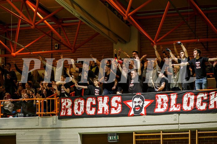 Basketball, Basketball Zweite Liga, Playoff: Viertelfinale 2. Spiel, BBC Nord Dragonz, BK Mattersburg Rocks, Rocks Block