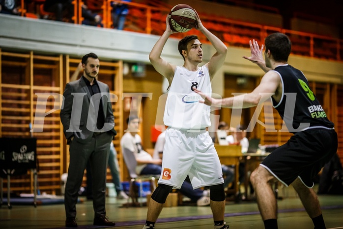 Basketball, 2.Bundesliga, Grunddurchgang 22.Runde, BBC Nord Dragonz, Basket Flames, Julian Thomas (8)