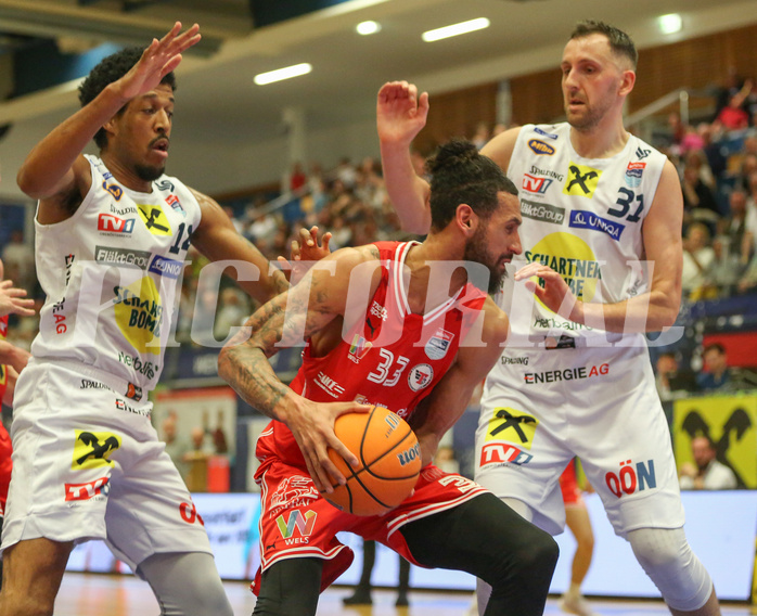 Basketball Superliga 2024/25, 6.Plazierungsrunde Gmunden Swans vs. Flyers Wels


