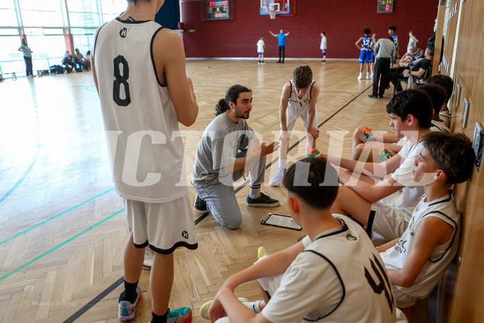 31.03.2025 Österreichischer Basketballverband 2024/25, SLMU14 Basket Flames WAT vs. FSN Baskets Wels