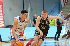 Basketball Superliga 2024/25, 10.Plazierungsrunde Oberwart Gunners vs. Flyers Wels



