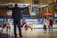 Basketball, ABL 2018/19, Playoff VF Spiel 2, Oberwart Gunners, BC Vienna, Horst Leitner (Coach)