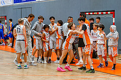 14.12.2024 Österreichischer Basketballverband 2024/25, SLMU14, Basket Dukes vs. SKN St. Pölten
