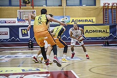 Basketball, Admiral Basketball Superliga 2019/20, Grunddurchgang 3.Runde, Traiskirchen Lions, UBSC Graz, Oscar Schmit (17)