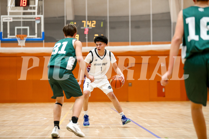 08.03.2025 Österreichischer Basketballverband 2024/25, SLMU16, Post SV Wien vs Dornbirn Lions