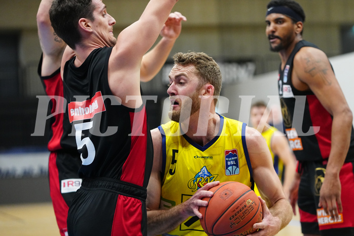 Basketball Superliga 2021/22, 4. Platzierungsrunde,UBSC Graz vs. BC Vienna


