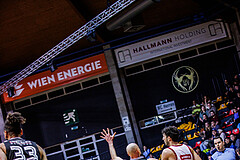 Basketball, Win2Day Superliga 2024/25, Grunddurchgang 17.Runde, BC Vienna, Flyers Wels, 