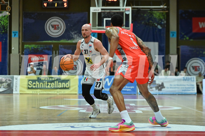Basketball Superliga 2023/24, 1.Plazierungsrunde,Flyers Wels vs. Traiskirchen Lions