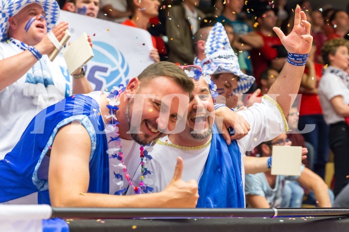 Basketball ABL 2015/16, Playoff Finale Spiel 3 WBC Wels vs. Oberwart GUNNERS