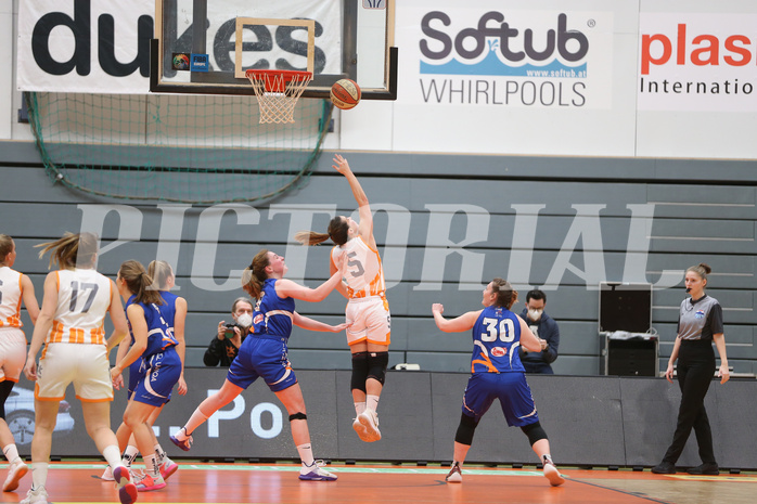 Basketball Damen Superliga 20120/21, Grunddurchgang 11.Runde BK Duchess vs. DBB LZ OÖ


