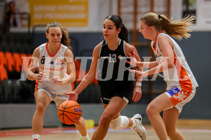 16.11.2024 Österreichischer Basketballverband 2024/25, SLWU16, Basket Duchess vs. Basket Flames UNION
