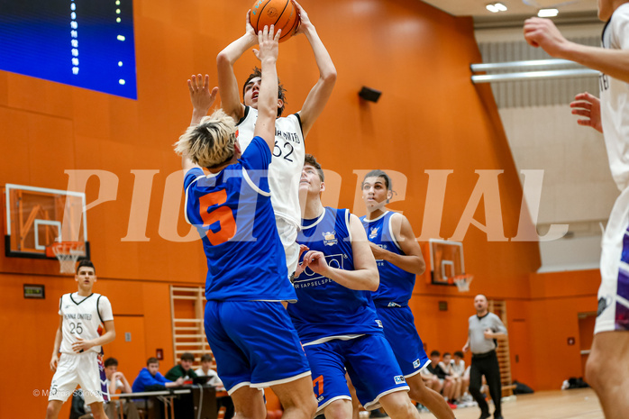 19.01.2025 Österreichischer Basketballverband 2024/25, SLMU19, SU Döbling vs. BBU Salzburg