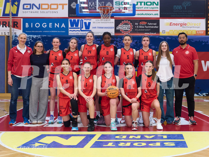 Basketball Superliga 2024/25, SLWU16 Traiskirchen Lionesses vs. BBC Nord Dragons


